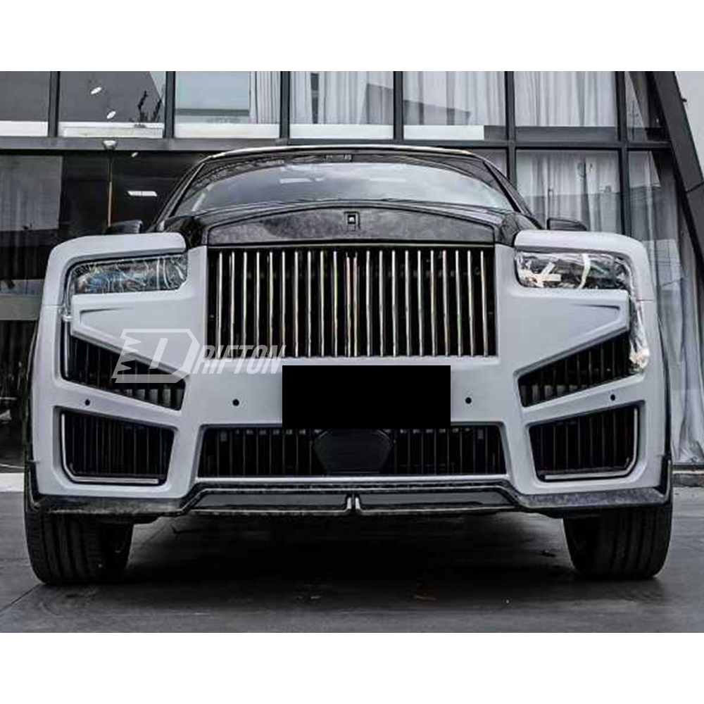 Mansory Ver.2 Style Conversion Body Kits For Rolls Royce Cullinan 2015-2028   (Partial Exposed Dry Carbon Fiber)