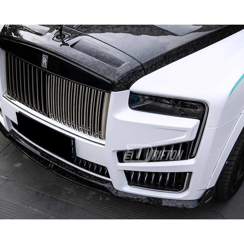 Mansory Ver.2 Style Conversion Body Kits For Rolls Royce Cullinan 2015-2028   (Partial Exposed Dry Carbon Fiber)