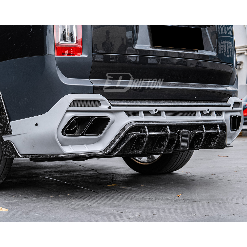 Mansory Ver.2 Style Conversion Body Kits For Rolls Royce Cullinan 2015-2028   (Partial Exposed Dry Carbon Fiber)