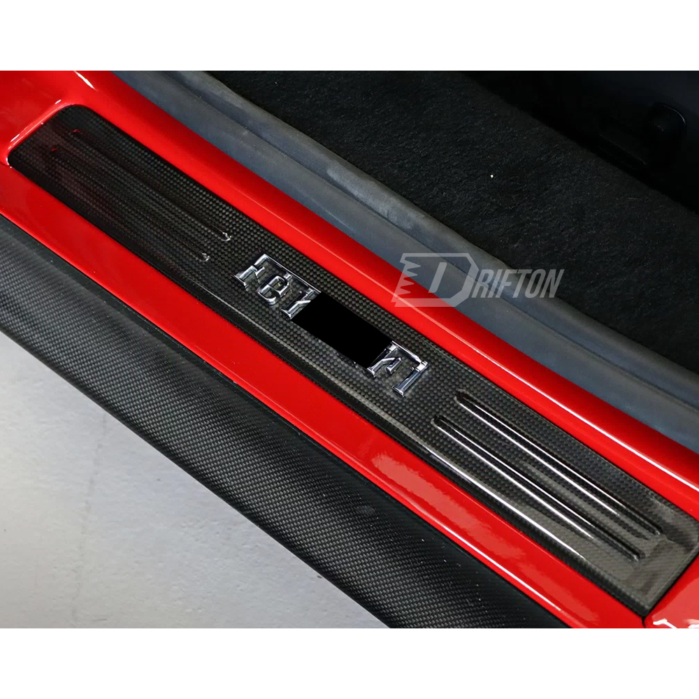 Dry Carbon Fiber Interiors Kits Door Sills Panels For Ferrari SF90 Stradale & Spider