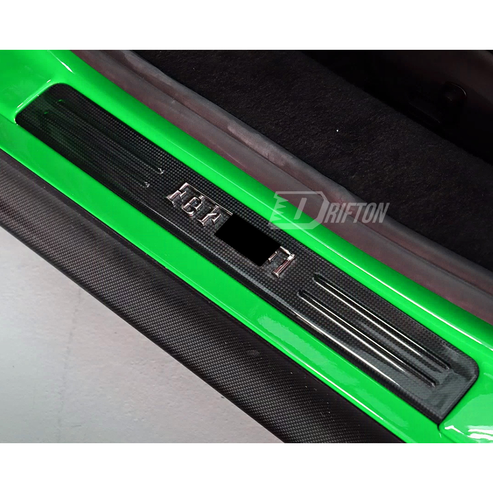 Dry Carbon Fiber Interiors Kits Door Sills Panels For Ferrari SF90 Stradale & Spider
