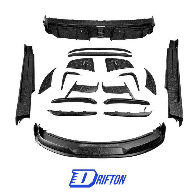 Mansory Style Dry Carbon Fiber Body Kits For Rolls Royce Spectre