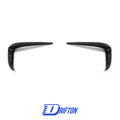 Mansory Style Dry Carbon Fiber Front Bumper Canards For Rolls Royce Spectre
