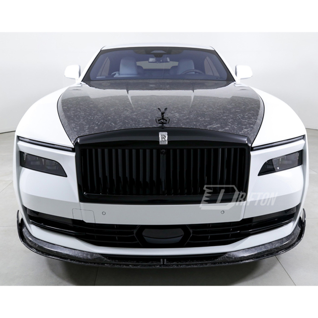 Mansory Style Dry Carbon Fiber Front Lip For Rolls Royce Spectre