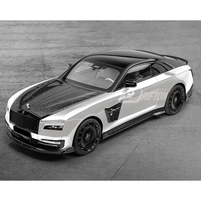 Mansory Style Dry Carbon Fiber Hood Bonnet For Rolls Royce Spectre
