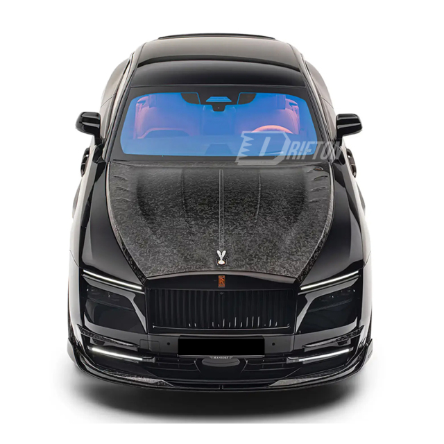 Mansory Style Dry Carbon Fiber Hood Bonnet For Rolls Royce Spectre