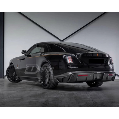 Mansory Style Dry Carbon Fiber Rear Diffuser For Rolls Royce Spectre
