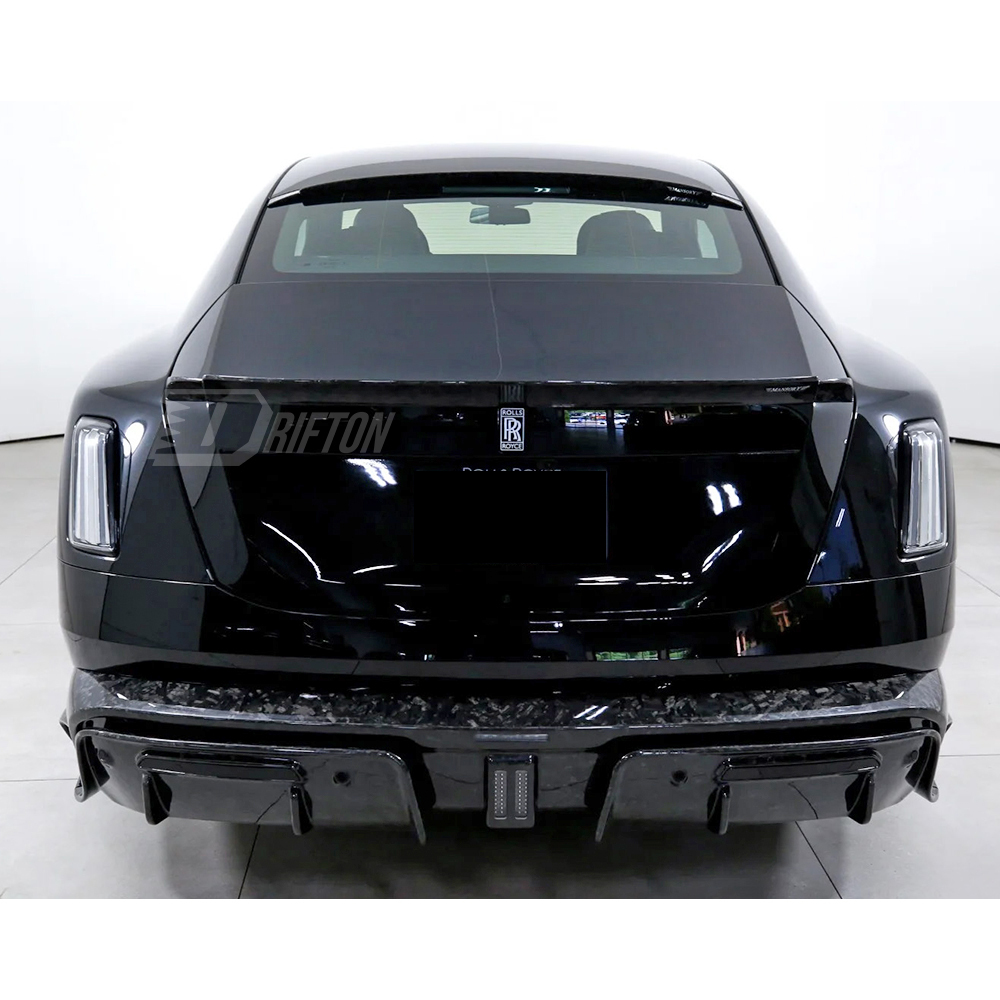 Mansory Style Dry Carbon Fiber Rear Diffuser For Rolls Royce Spectre