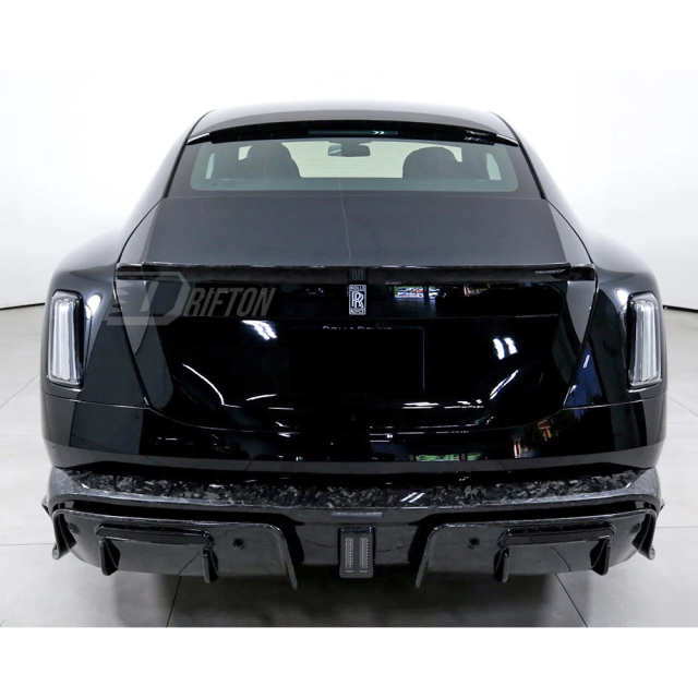 Mansory Style Dry Carbon Fiber Rear Diffuser For Rolls Royce Spectre
