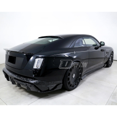 Mansory Style Dry Carbon Fiber Rear Trunk Spoiler Wing For Rolls Royce Spectre