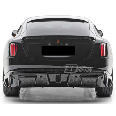 Mansory Style Dry Carbon Fiber Rear Trunk Spoiler Wing For Rolls Royce Spectre