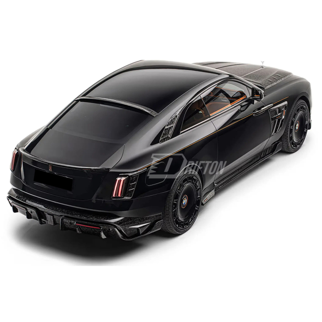 Mansory Style Dry Carbon Fiber Rear Trunk Spoiler Wing For Rolls Royce Spectre