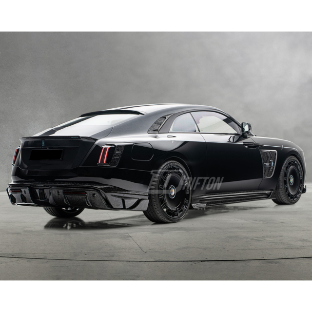 Mansory Style Dry Carbon Fiber Rear Window Side Trim For Rolls Royce Spectre
