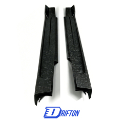 Mansory Style Dry Carbon Fiber Side Skirts For Rolls Royce Spectre