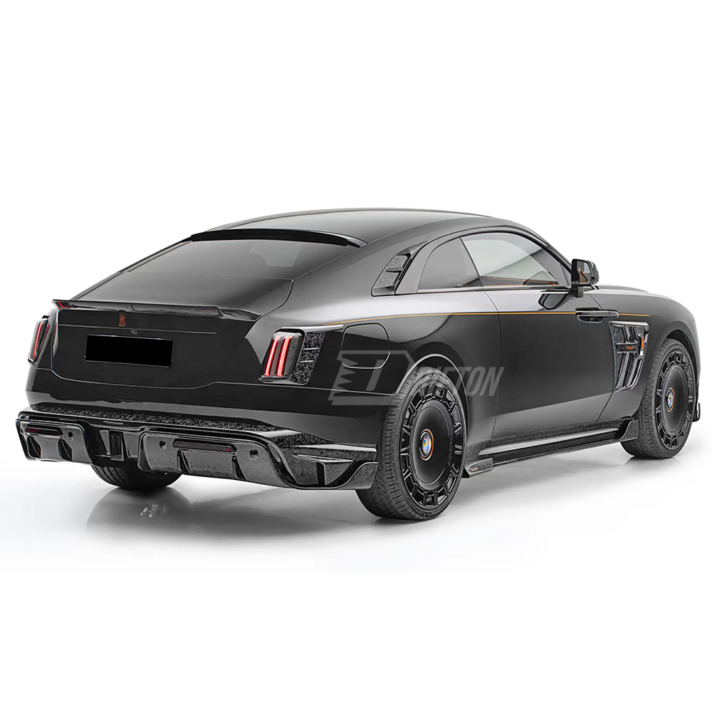 Mansory Style Dry Carbon Fiber Side Skirts For Rolls Royce Spectre