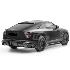 Mansory Style Dry Carbon Fiber Side Skirts For Rolls Royce Spectre