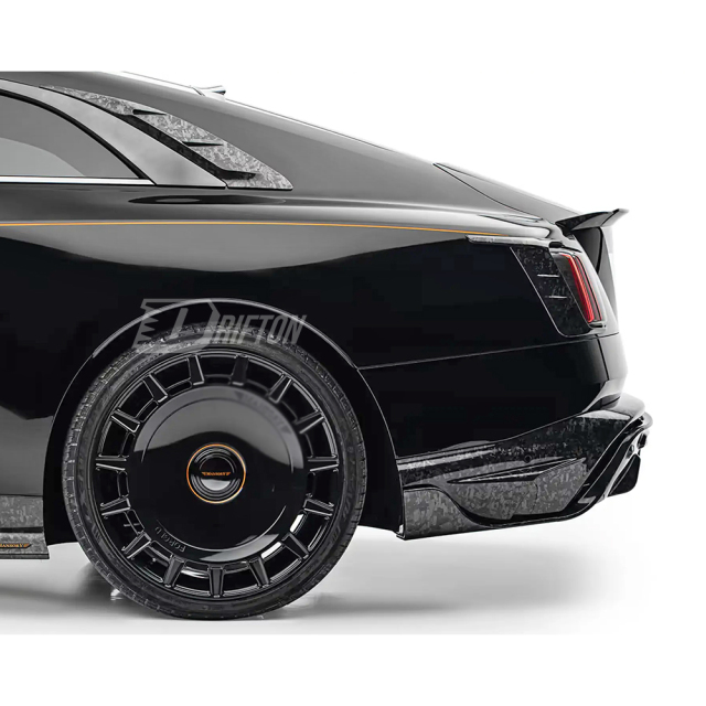 Mansory Style Dry Carbon Fiber Taillights Frame Trim For Rolls Royce Spectre
