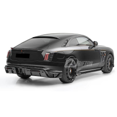 Mansory Style Dry Carbon Fiber Taillights Frame Trim For Rolls Royce Spectre