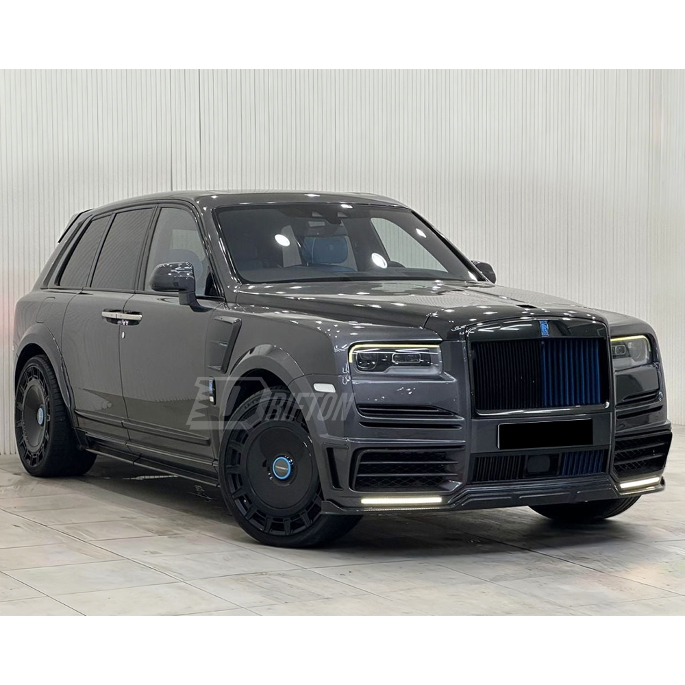 Mansory Ver.1 Style Conversion Body Kits For Rolls Royce Cullinan 2015-2024 (Partial Exposed Dry Carbon Fiber)