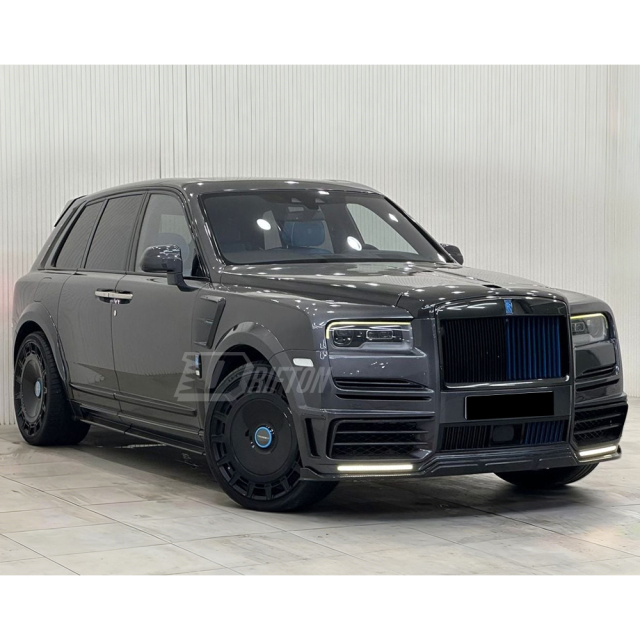 Mansory Ver.1 Style Conversion Body Kits For Rolls Royce Cullinan 2015-2024 (Partial Exposed Dry Carbon Fiber)