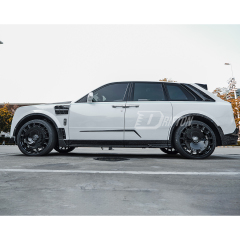 Mansory Ver.2 Style Conversion Body Kits For Rolls Royce Cullinan 2015-2028   (Partial Exposed Dry Carbon Fiber)（Center Exit Exhaust）