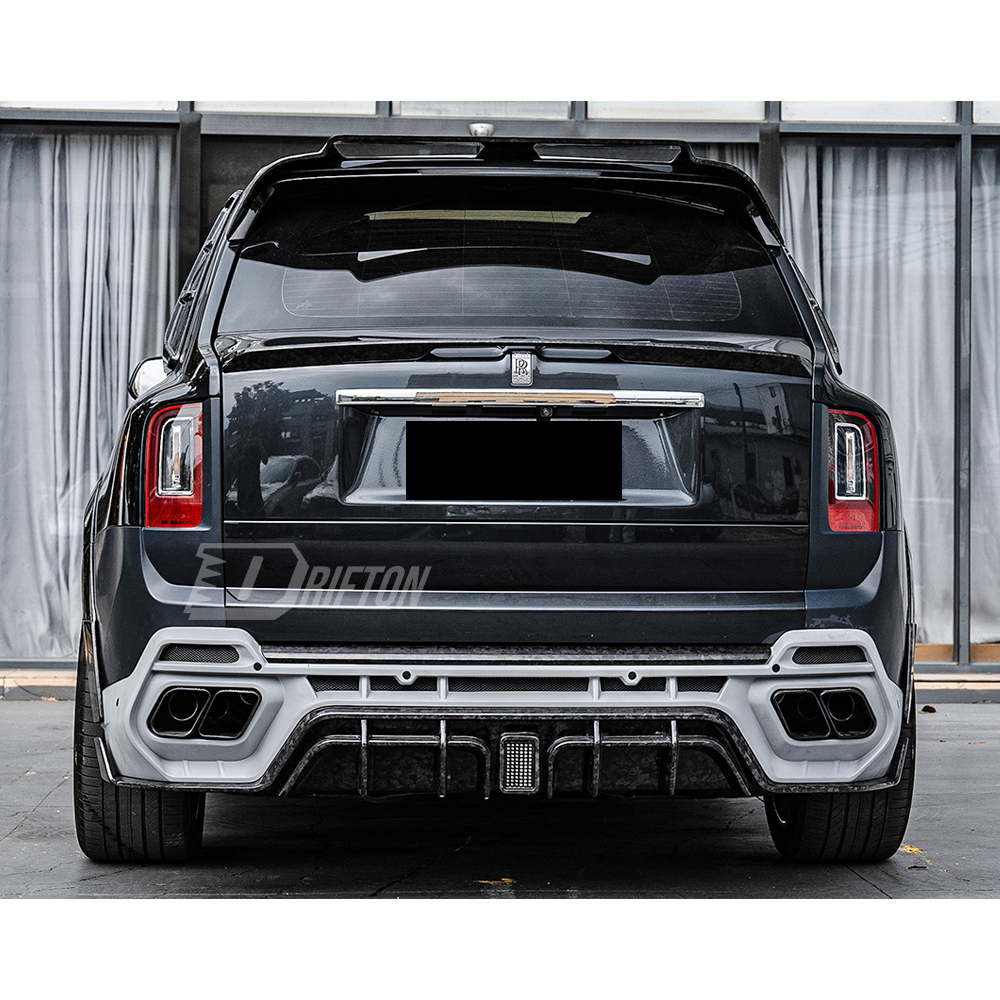 Mansory Ver.2 Style Conversion Body Kits For Rolls Royce Cullinan 2015-2028   (Partial Exposed Dry Carbon Fiber)