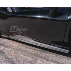 Novitec Style Dry Carbon Fiber Side Skirts For Ferrari SF90 Stradale & Spider