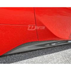 OEM Style Dry Carbon Fiber Side Skirts Trim Replacement For Ferrari SF90 Stradale & Spider