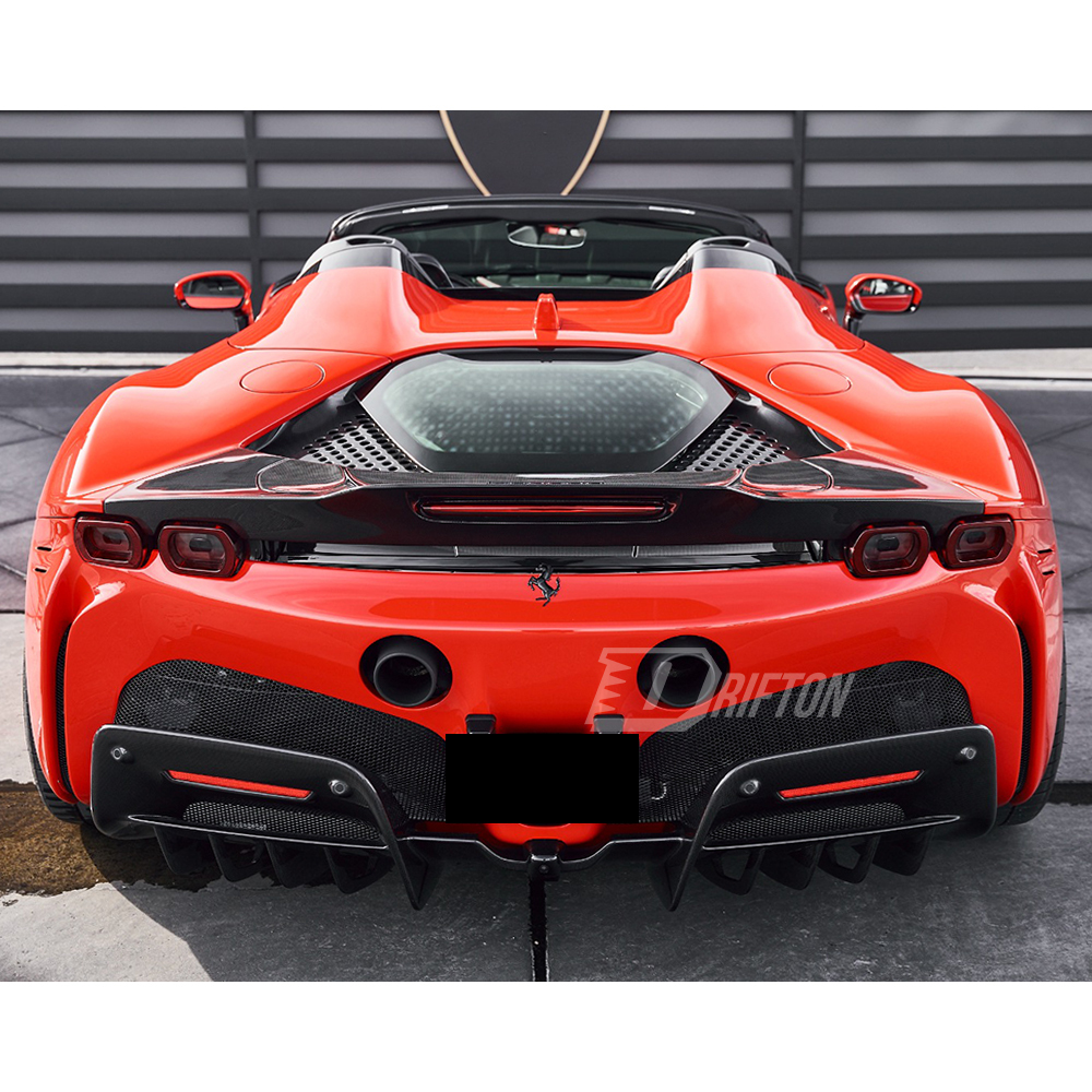 RYFT Style Dry Carbon Fiber Aero Body Kits For Ferrari SF90