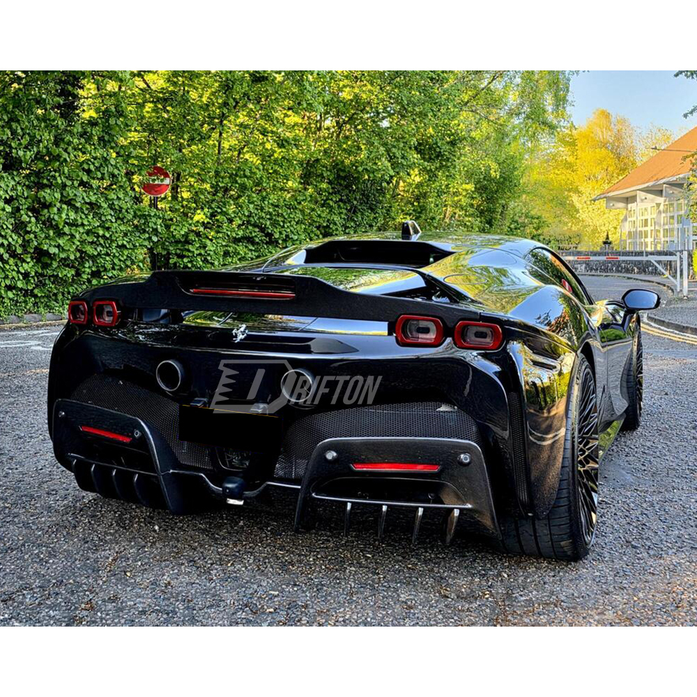 RYFT Style Dry Carbon Fiber Aero Body Kits For Ferrari SF90
