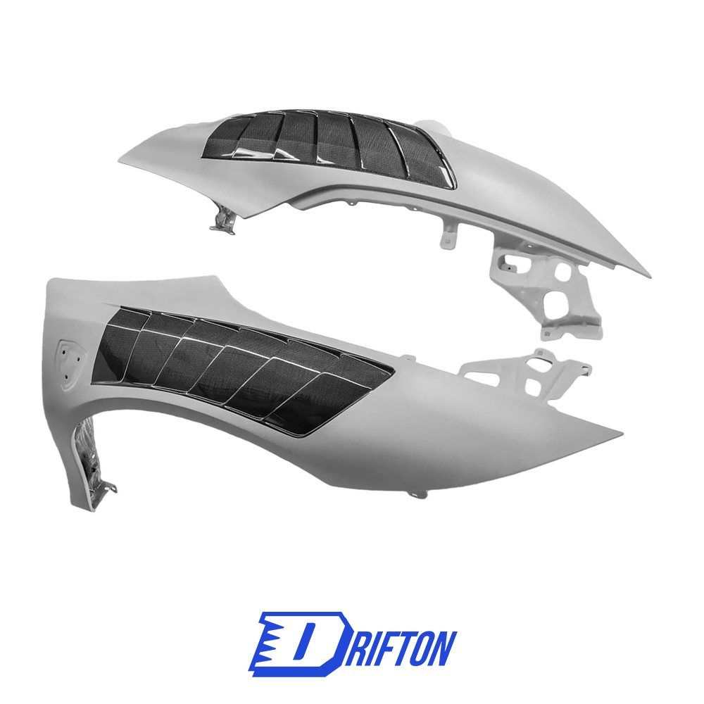RYFT Style Dry Carbon Fiber Fenders For Ferrari SF90