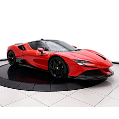 RYFT Style Dry Carbon Fiber Side Skirts For Ferrari SF90