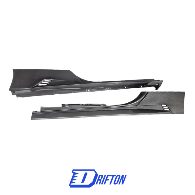 RYFT Style Dry Carbon Fiber Side Skirts For Ferrari SF90