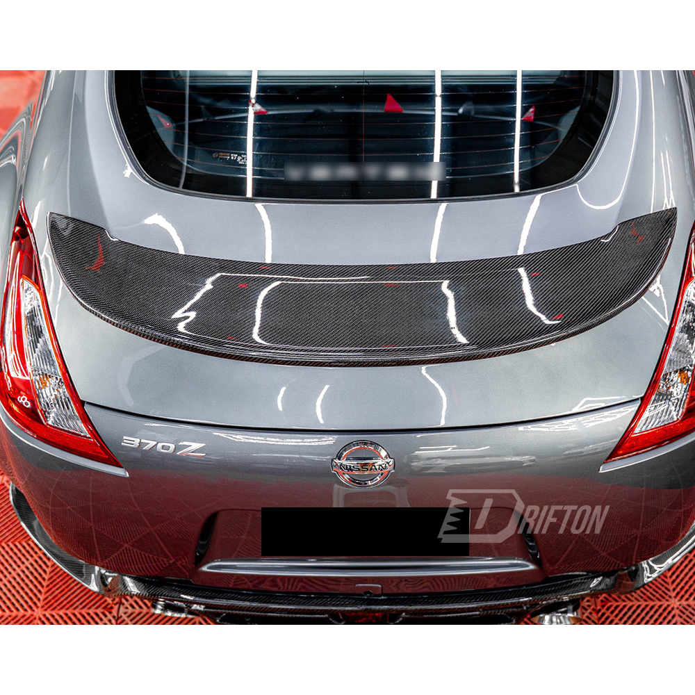 Varis Style Carbon Fiber Trunk Spoiler For Nissan 370Z Z34 2008-2019