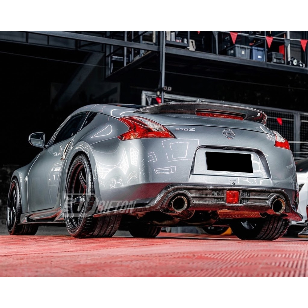 Varis Style Carbon Fiber Trunk Spoiler For Nissan 370Z Z34 2008-2019