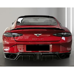 Mansory Style Dry Carbon Fiber Rear Trunk Spoiler For Bentley Continental GT 2025+