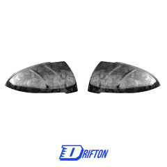 Mansory Style Dry Carbon Fiber Side Mirror Caps For Bentley Continental GT & GTC 2025+