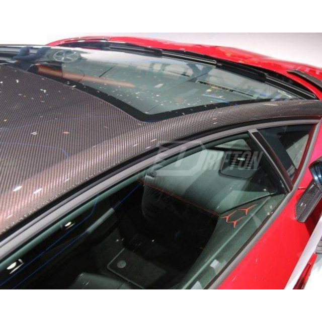 Dry Carbon Fiber Roof Cover For Lamborghini Aventador & S & SV  LP700 LP740 LP750 Coupe 2011-2021