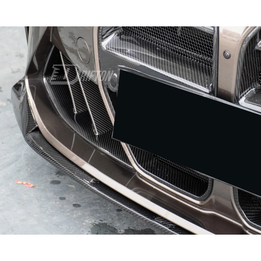 MP Style Dry Carbon Fiber Front Lip For BMW G80 M3 G82 M4 2020-2024
