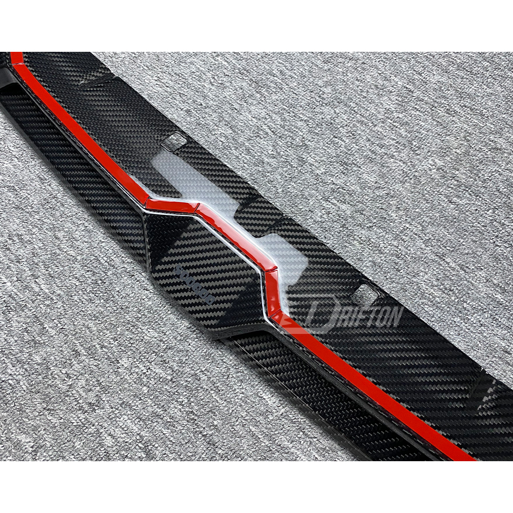 SQ Style Dry Carbon Fiber Front Lip For BMW G82 G83 M4 G80 G81 M3 2020-2024