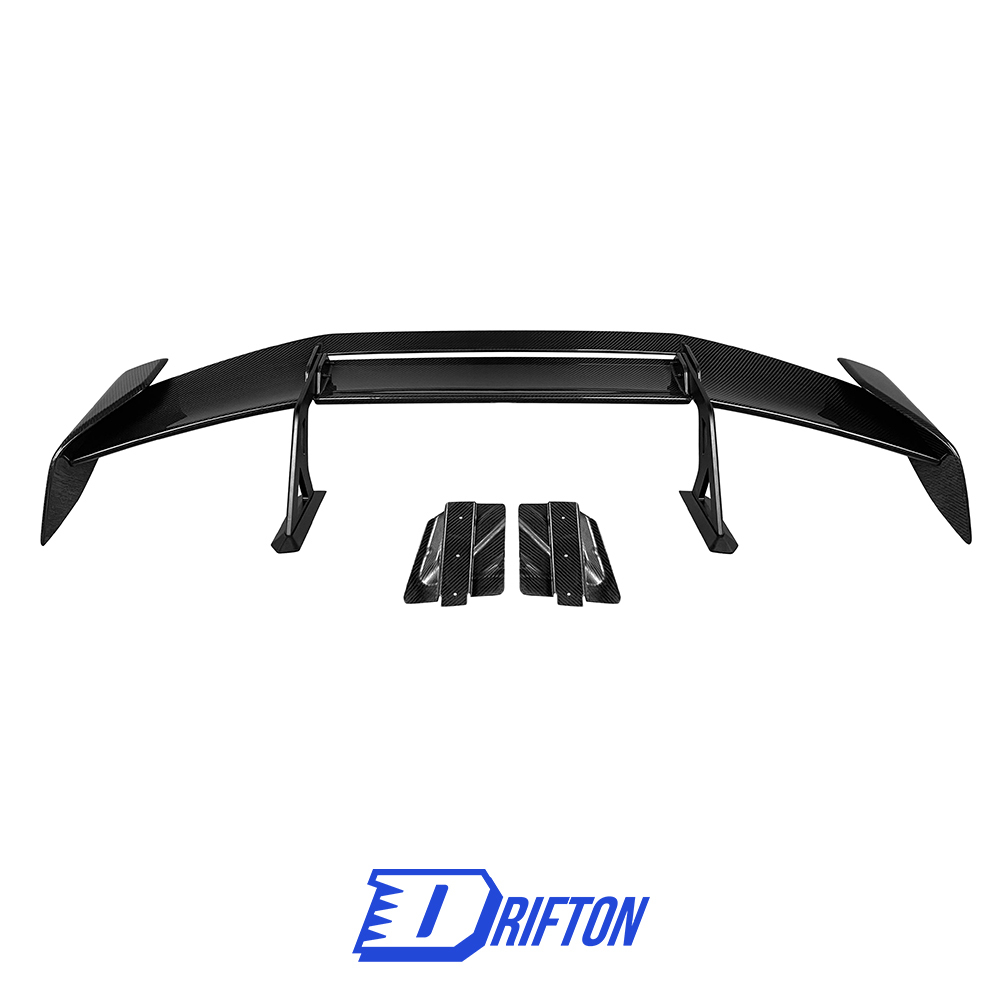 Adro V3 Style Dry Carbon Fiber Rear Spoiler GT Wing For BMW G82 M4 2020-2024