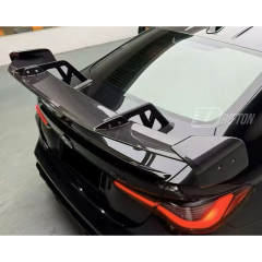 Adro V3 Style Dry Carbon Fiber Rear Spoiler GT Wing For BMW G82 M4 2020-2024