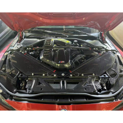 Dry Carbon Fiber Engine Bay Air Intake Panel Cover For BMW G80 G81 M3 G82 G83 M4 2020-2024