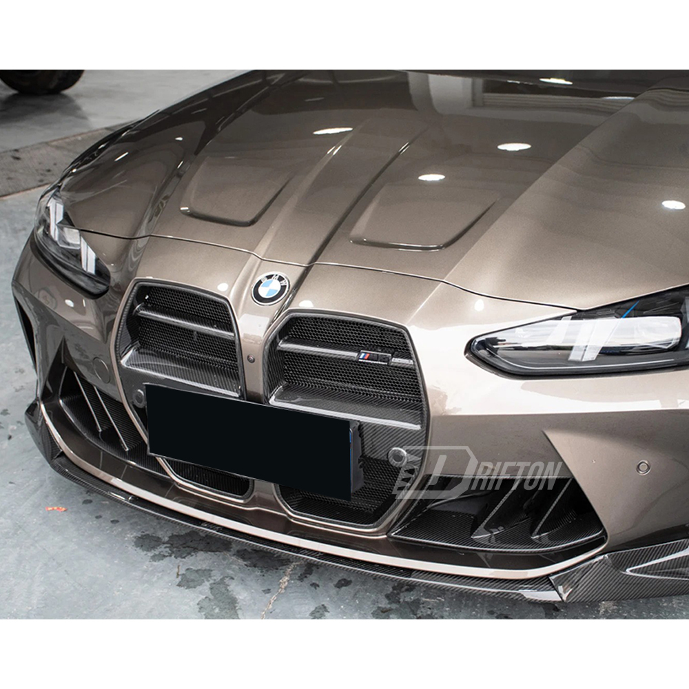 MP Style Dry Carbon Fiber Front Lip For BMW G80 M3 G82 M4 2020-2024