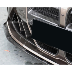 MP Style Dry Carbon Fiber Front Lip For BMW G80 M3 G82 M4 2020-2024