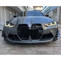 MP Style Dry Carbon Fiber Front Lip For BMW G80 M3 G82 M4 2020-2024