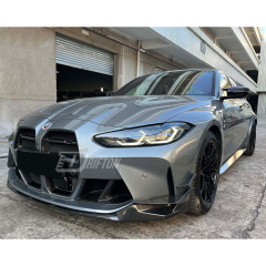 MP Style Dry Carbon Fiber Front Lip For BMW G80 M3 G82 M4 2020-2024