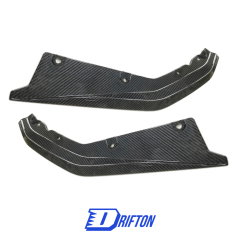 R44 Style Dry Carbon Fiber Rear Spats Splitters For BMW G80 G81 M3 G82 G83 M4 2020-2024