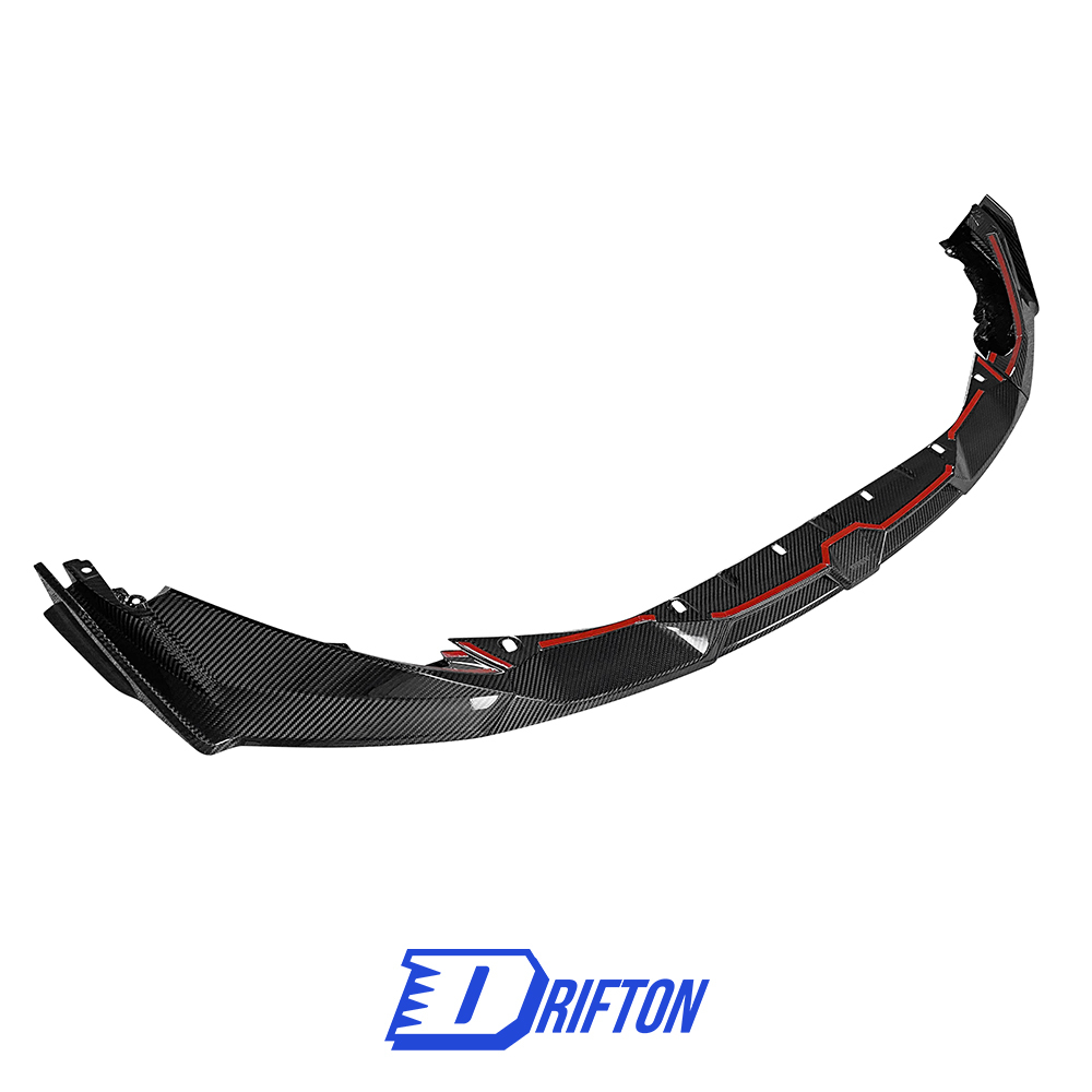 SQ Style Dry Carbon Fiber Front Lip For BMW G82 G83 M4 G80 G81 M3 2020-2024