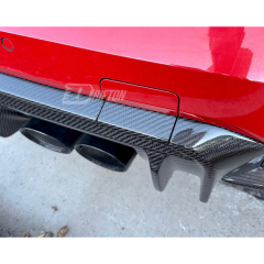 3D Style Dry Carbon Fiber Rear Diffuser For BMW G80 G81 M3 G82 G83 M4 2020-2024